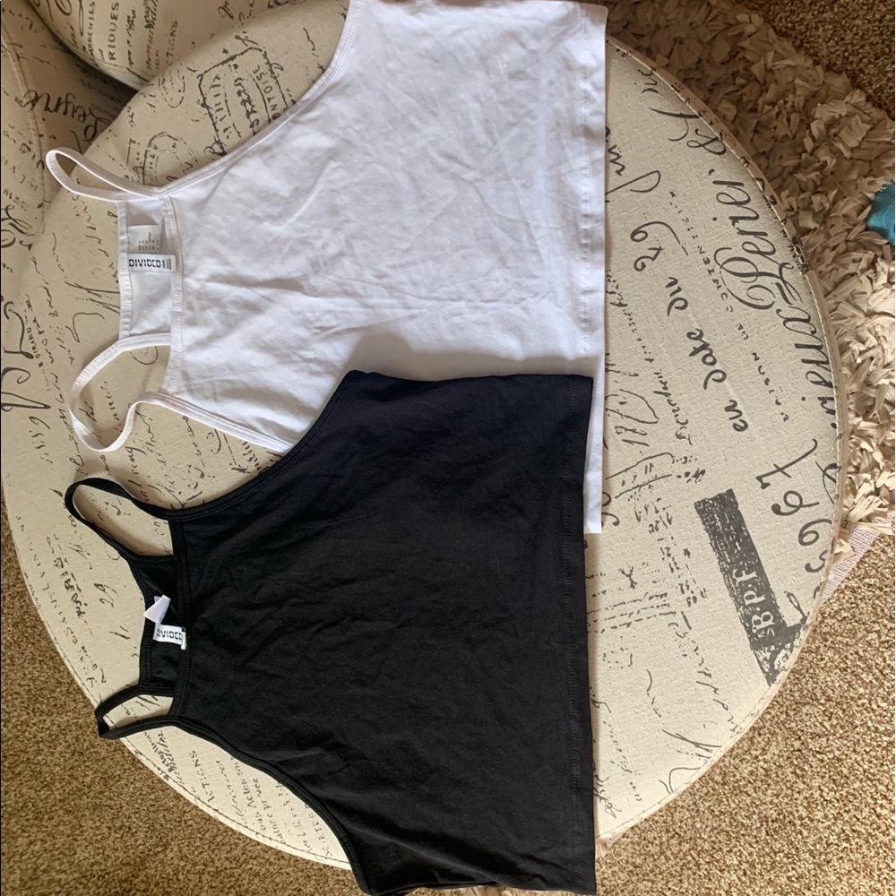 two crop tops